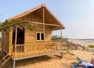 Bamboo Huts for Outdoor Shelter