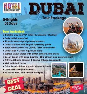 Dubai Tour Package Provider in Gorakhpur