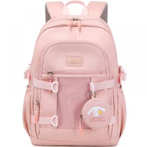 Plain Girls School Bag, Color : Pink
