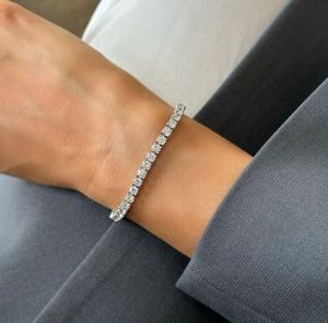 Tennis Silver Bracelet, Color : Grey Casual Wear, Gender : Female