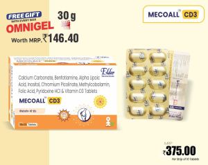 Mecoall cd3 Tablets, Packaging Type : Alu Alu