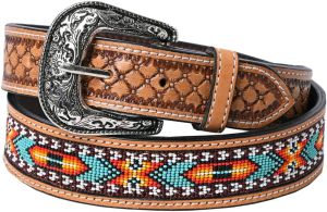 Printed Beaded Belts Casual, Formal for Fashion Accessory