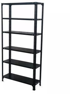 Polished Wrought Iron Racks, Color : Black, Length : 7ft