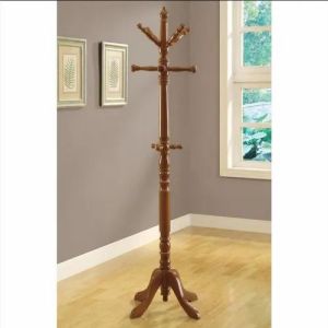 Classic PEG Stand Wooden Coat Rack