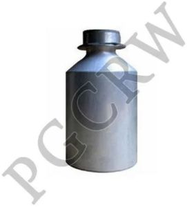 Aluminum Liquid Storage Bottles, Color : Silver