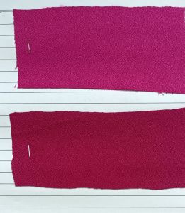 Pebbled Finish Dual Tone Polyester Fabric