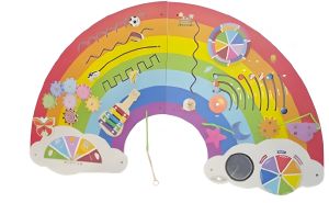 Rainbow Sensory Wall Panel