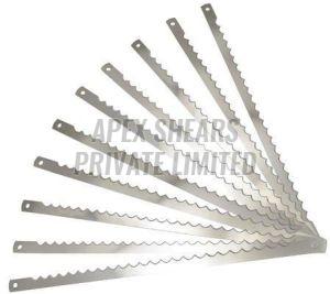 Carbon Steel Bread Slicing Blades, Variety : Single Edge