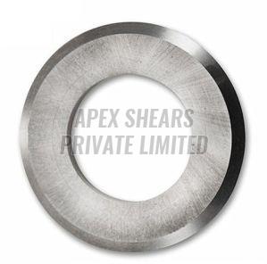 Circular Tungsten Carbide Coated Paper Cutting Blades, Color : Grey