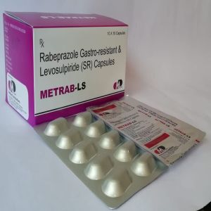 Rabeprazole Sodium And Levosulpiride Capsules, Brand Name : Metrab-LS