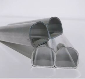 China Aluminum Extruded Profile, Color : Silver