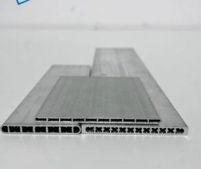 Zinc Spraying Parallel Flow Aluminum Flat Tube