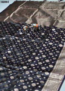 Darkpurple Color Excellent Banarasi Silk Saree