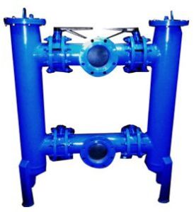 Cast Iron Duplex Strainer, Shape : Cylindrical