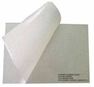 Chromo Paper Gumming Sheet