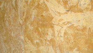 Limestone Flower Gold, Shape : Irregular