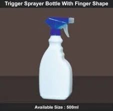 Plastic Flat Spray Bottle 500ml, Packaging Type : Single