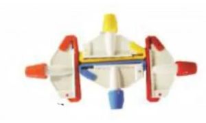 Plastic Butterfly Wet Mop Clip Light – 6″