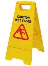 Sign Caution Board &AMP;ndash; Cleaning Progress