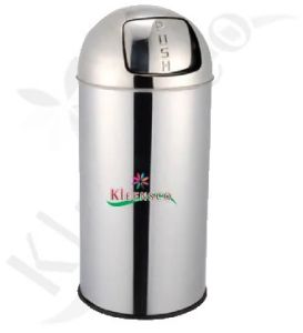 Steel Push Can Dustbins for Offices, Homes