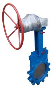 Gear Operated Knife Edge Gate Valve
