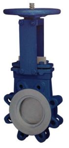 Knife Edge Gate Valve With SS Cladding