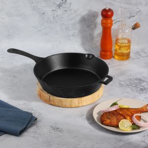 Kraft Infinity Pre-Seasoned Cast Iron Roti Tawa 26 Cm