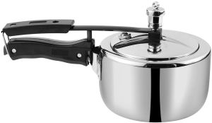 Vinod Platinum Straight Triply Stainless Steel Inner Lid Pressure Cooker