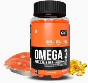 Omega 3 Fish Oil Capsules for Dietary Supplement