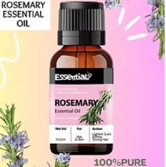 Rosemary Essential Oil Undiluted, Packaging Type : Glass Bottle