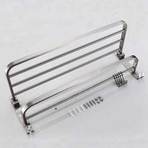 Steel Folding Towel Rack
