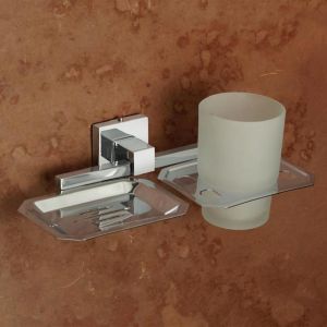 Steel Tumbler Holder   Soap Dish