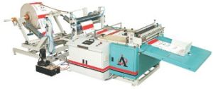 Woven Sack Cutting Machine With Gusset Device