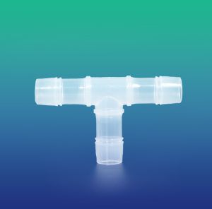 Polypropylene Clean Room Molded PP T- Connector