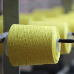 Polyester Yarn, Color : Yellow