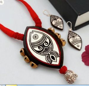 Matsrika : Handcrafted Teracotta Necklace