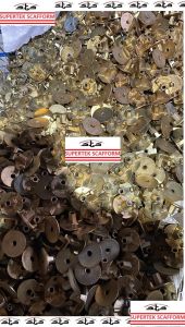 Iron Anchor Nuts, Color : Golden 90-105mm, 100mm, 90mm Dia.