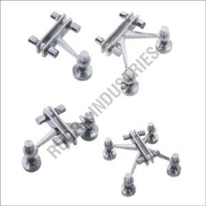 Architectural Spider Glass Fittings, Color : Metallic for Residential