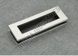 Stainless Steel BDH-1 Rectangle Sliding Door Handle, Color : Silver