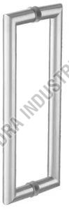 Glass Door Pull Handle, Color : Silver Pull-Push, Length : 8 Inch