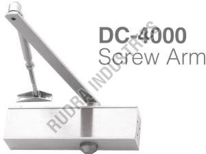 Bricon England Aluminium Hydraulic Door Closer, Color : Silver