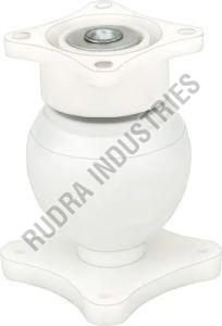 Plastic Color Coated M5 Magnetic Door Catches, Color : White