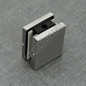 Aluminium Matt Single Patch Glass Connector, Color : Silver
