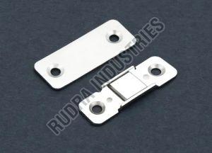 Chrome SS Slim Magnetic Door Catches, Color : Silver 10*10*2 Mm