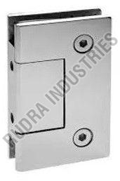 Polished Wall to Glass Shower Hinges, Color : Silver