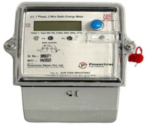 50Hz ± 5% Single Phase Energy Meter