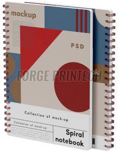 Customize Hard Cover Spiral Notebook 14.8 Cm X 21 Cm for Note-taking