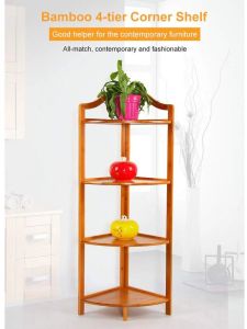 4 Tiers Corner Multi-Functional Flower Plant Display Stand