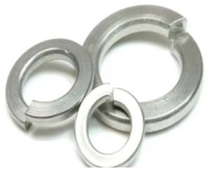Steel Spring Washers, Shape : Round