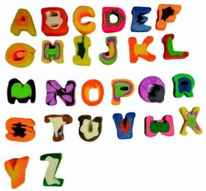 ABC Pencil Rubber Eraser Set